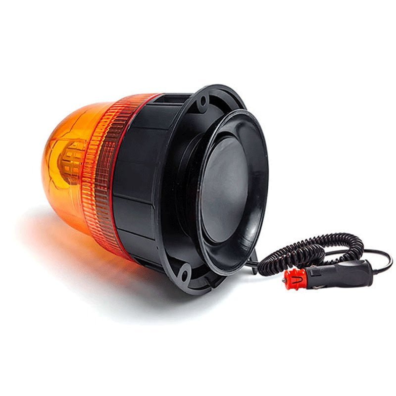 Halogen Flash Beacon Light for Tractor Flat Base 12V/24V 55W Rotational Light YS101-1 - Image 4