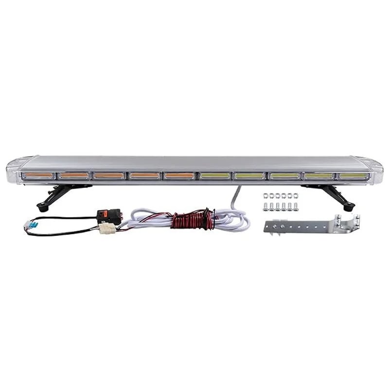 Vehicle mounted 1.2-meter COB long row warning light, long strip roof flashing light YA301-1 - Image 2