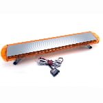 1.2-meter ultra bright long row warning emergency flashing light rescue project roof light long row warning light thumbnail 1