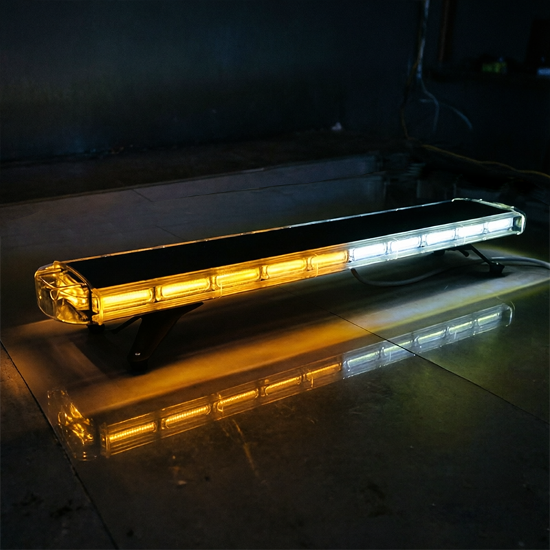 Vehicle mounted 1.2-meter COB long row warning light, long strip roof flashing light YA301-1 - Image 6