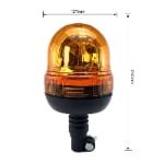 12/24V Flexible Spigot Base Rotating Beacon thumbnail 5
