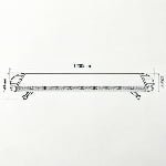 1.2-meter ultra bright long row warning emergency flashing light rescue project roof light long row warning light thumbnail 5